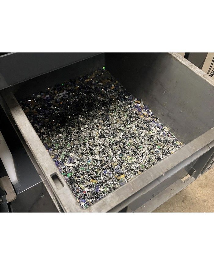 Destructeur conçu pour un usage intensif dans un cadre de bureau