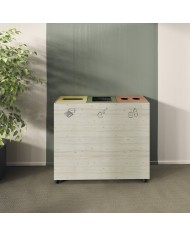 Corbeille tri sélectif TERAPICK - WOOD Corbeille tri sélectif TERAPICK - WOOD