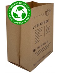 Sacs KRAFT : 100% compostables et biodégradables Sacs KRAFT : 100% compostables et biodégradables