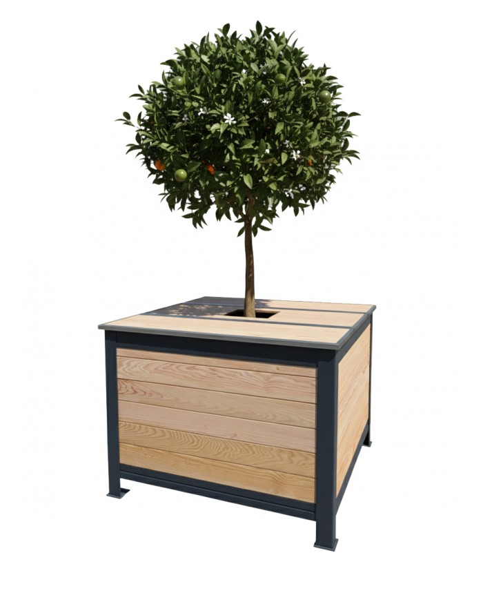 Arbocycle Composteur Biodéchets vue d’ensemble du conteneur de compostage écologique