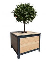 Arbocycle Composteur biodéchets installé en extérieur pour tri et compostage