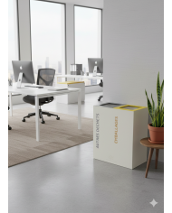 Poubelle de tri 2 bacs TERABIFLEX