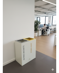 Poubelle de tri sélectif TERABIFLEX pour entreprises et collectivités