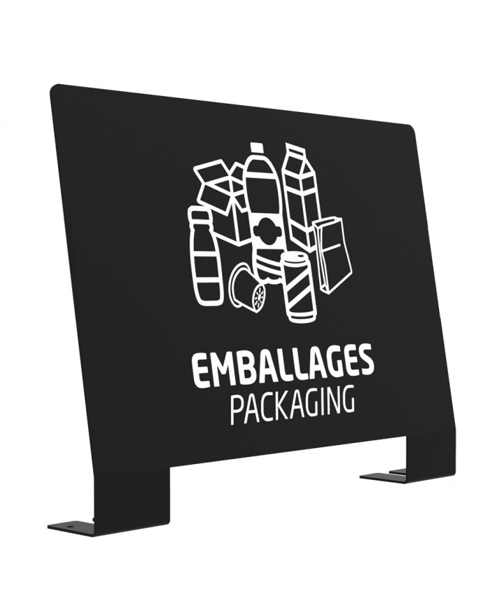 Poubelle tri sélectif TERASELF pour restauration en collectivité