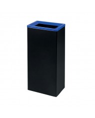Corbeille de tri sélectif en acier 42L