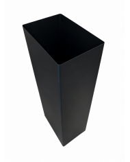 Corbeille tri sélectif en acier 60L