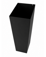 Corbeille de tri sélectif en acier 42L