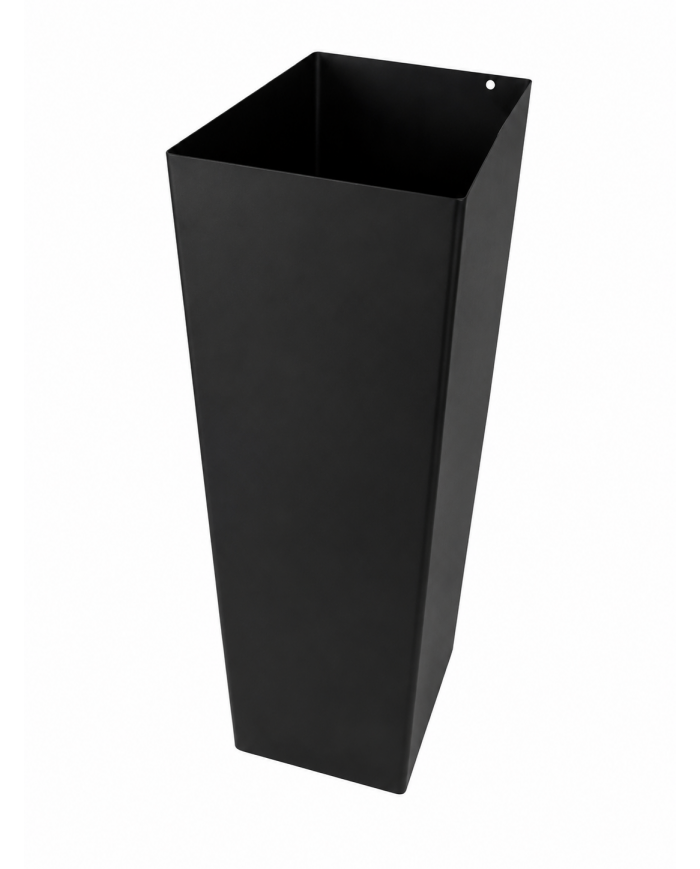 Corbeille de tri sélectif en acier 42L