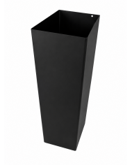 Corbeille de tri sélectif en acier 42L