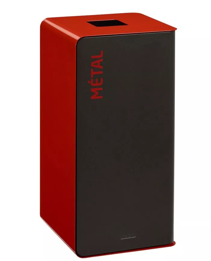 Poubelle compact et pratique pour environnements professionnels