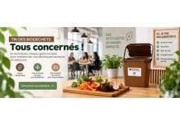 Poubelle biodéchets en entreprise : comment bien s’équiper pour trier les déchets alimentaires ?
