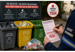 Tri sélectif : quelles amendes et sanctions risquez-vous en cas de non-respect ?
