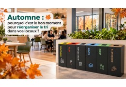 Automne : pourquoi c’est le bon moment pour réorganiser le tri dans vos locaux ?